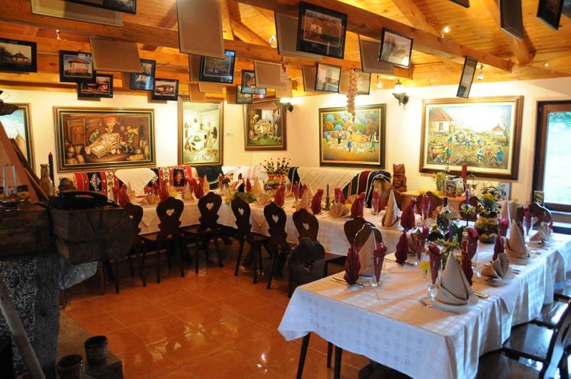 Restoran Galerija, kamin