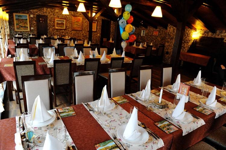 Restoran Dobrosav, sala